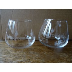 2 VERRES COGNAC COURVOISIER...