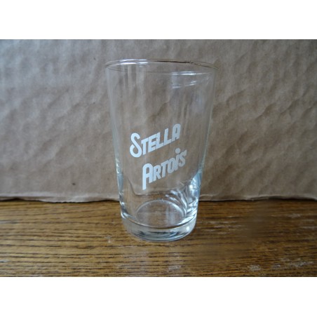 MINI VERRE  STELLA ARTOIS  5/6CL HT 7.70CM