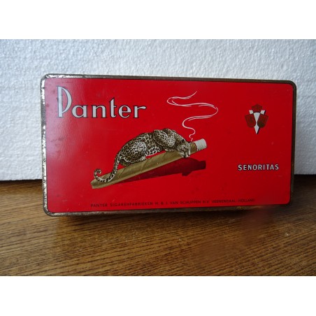 BOITE  CIGARES  PANTER  21CM X11CM X3.50CM