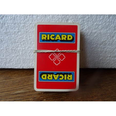 1 JEU DE 52 CARTES RICARD