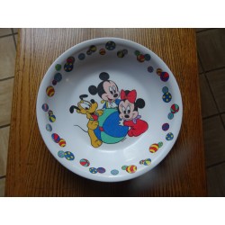 ASSIETTE  CREUSE  MICKEY...