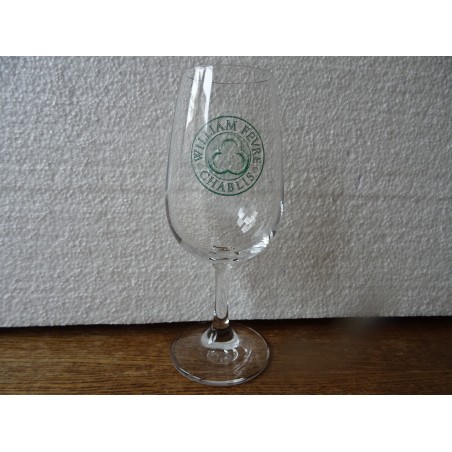 5 VERRES  A VIN  CHABLIS  WILLIAM FEVRE HT 15.70CM