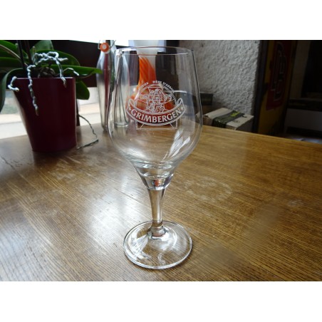 1 VERRE GRIMBERGEN  A PIED 20CLHT 17.40CM