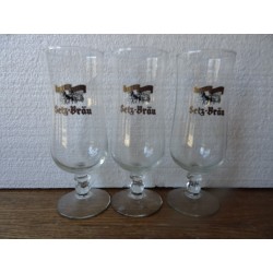 3 VERRES SETZ BRAU 25CL HT...