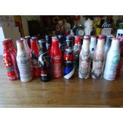 23 CANETTES  COCA-COLA  VIDES