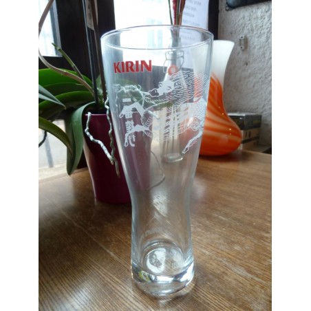 6 VERRES KIRIN 50CL HT.22.50CM