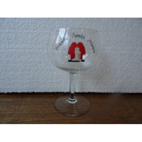 1 VERRE FRANCHE COMTE ALSACE 25CL HT 14CM