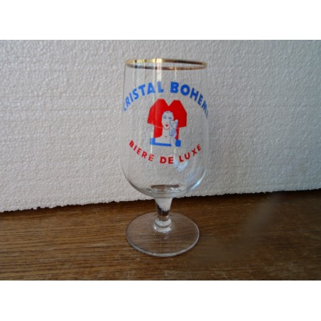 1 VERRE  CRISTAL BOHEME 25CL HT 14.20CM