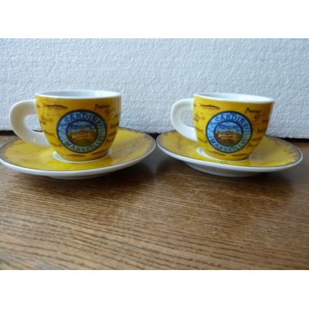 2 TASSES A CAFE  SARDINE DE MARSEILLE