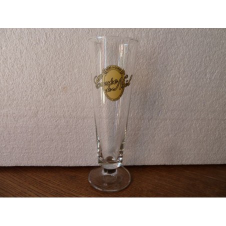 VERRE CUVEE DE NOEL 25CL HT 20.80CM BRASSERIE CASTELAIN