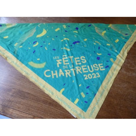 FOULARD FETE DE LA CHARTREUSE 2023 70CM X70CM