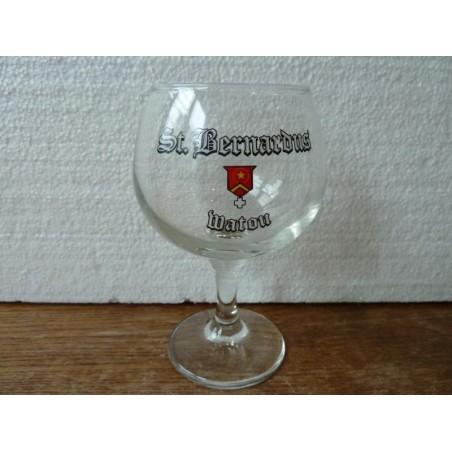 6 VERRES ST BERNARDUS WATOU  15CL HT 13CM