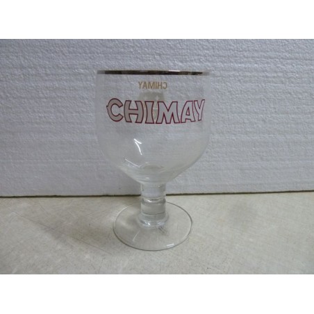 6 VERRES CHIMAY 33CL COLLECTOR HT 14.70CM