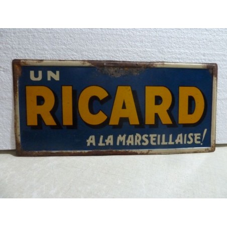 TOLE   UN RICARD A LA MARSEILLAISE 35CM X16CM