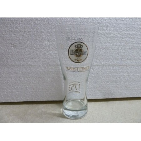 6 VERRES WARSTEINER 1753 25CLHT 17.50CM