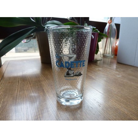 1 VERRE LA CADETTE 25CL HT 14 CM BRASSERIE CASTELAIN