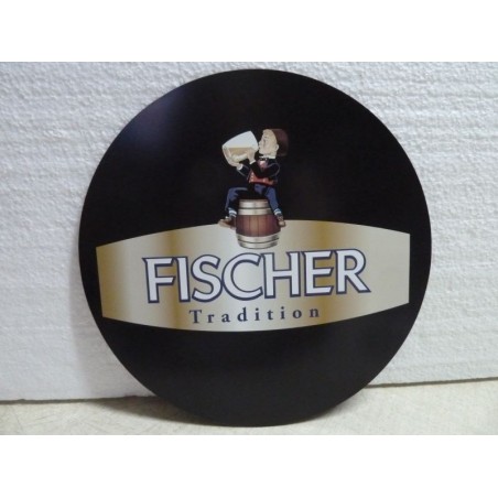 TAPIS DE SOURIS FISCHER  TRADITION DIAMETRE 18CM