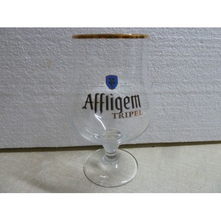 6 VERRES AFFLIGEM  TRIPEL 25/50CL HT 17.50CM