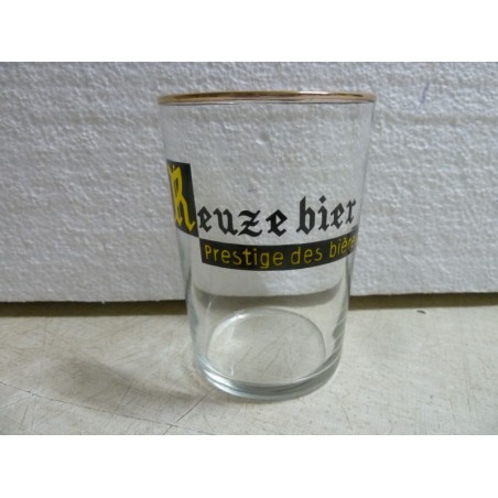 1 VERRE  REUZE BIER 25CL HT 10CM