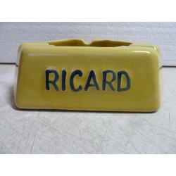 CENDRIER RICARD  JAUNE 17CM...