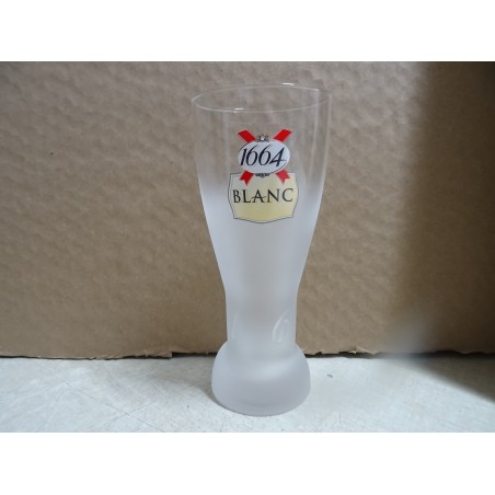 3 VERRES 1664 BLANC  25CL HT 17.30CM