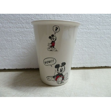 GOBELET MICKEY EN CERAMIQUE  HT 11.40CM