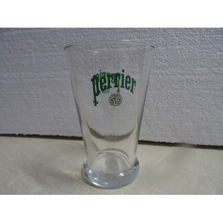 6 VERRES PERRIER   NOUVEAU MODELE  HT 13.50CM