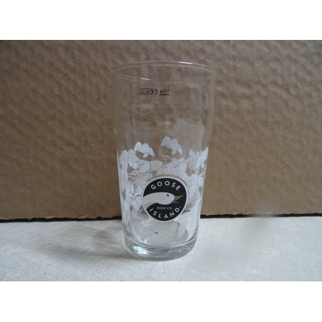 6 VERRES  GOOSE 50CL HT 15CM AVEC DECORS