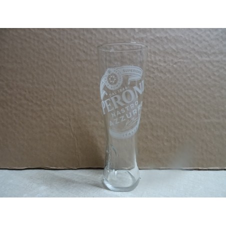 1 VERRE PERONI 50CL HT 23CM  NOUVEAU MODELE