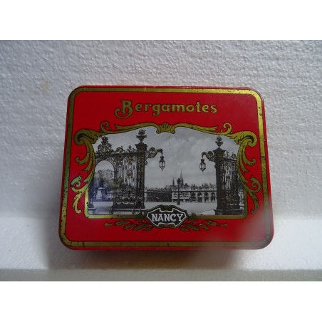 BOITE BERGAMOTES DE NANCY 12.30CM C10CM X4.20CM