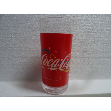 6 VERRES  COCA-COLA  COLLECTOR HT .13.50CM