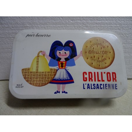 BOITE GRILL'OR  L'ALSACIENNE  23.30CM X13.60CM