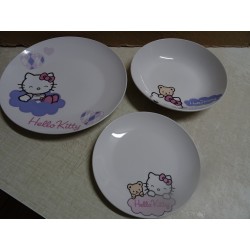 HELLO KITTY  2 ASSIETTES...